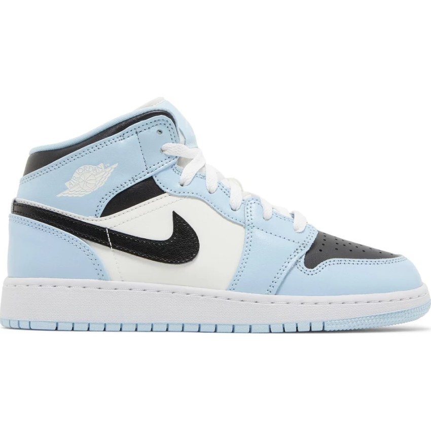 Кроссовки Nike Air Jordan 1 Mid GS “Ice Blue” 555112-401 в Екатеринбурге  в Екатеринбурге 