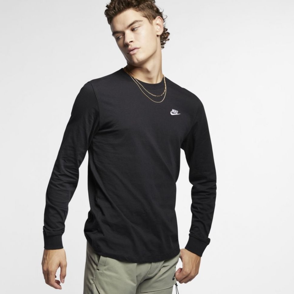 Футболка с длинным рукавом Nike Sportswear AR5193-010 в Екатеринбурге  в Екатеринбурге 