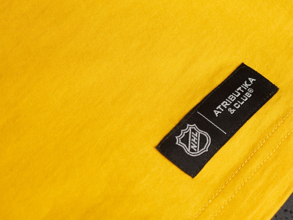 Футболка ATRIBUTIKA&CLUB Boston Bruins, желт. 31880 в Екатеринбурге  в Екатеринбурге 