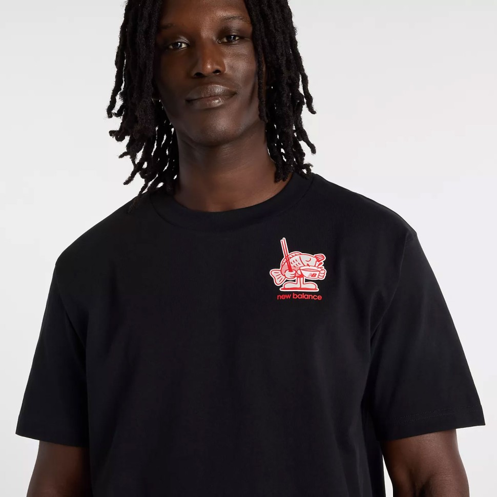 Футболка New Balance Ramen T-Shirt MT61H51D-BK в Екатеринбурге  в Екатеринбурге 
