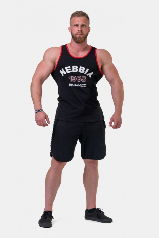 Майка Nebbia Old-school Muscle tank top 193 black в Екатеринбурге  в Екатеринбурге 