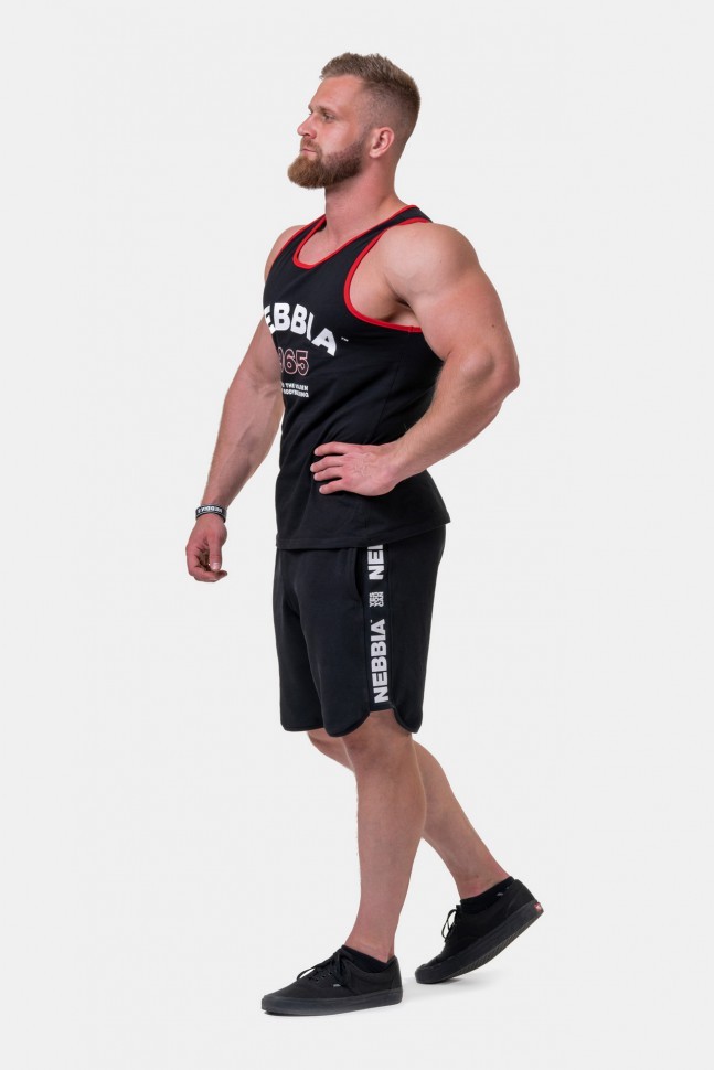 Майка Nebbia Old-school Muscle tank top 193 black в Екатеринбурге  в Екатеринбурге 
