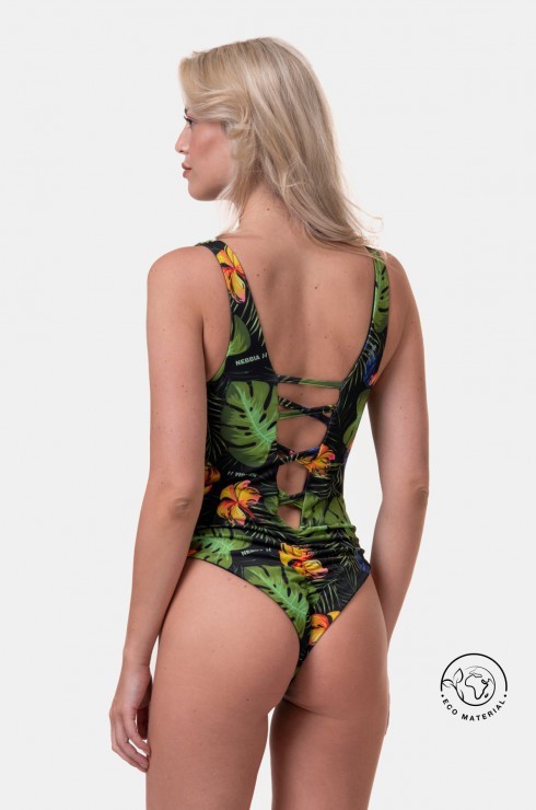 Купальник слитный Nebbia One-colour monokini 560 tr.green в Екатеринбурге  в Екатеринбурге 