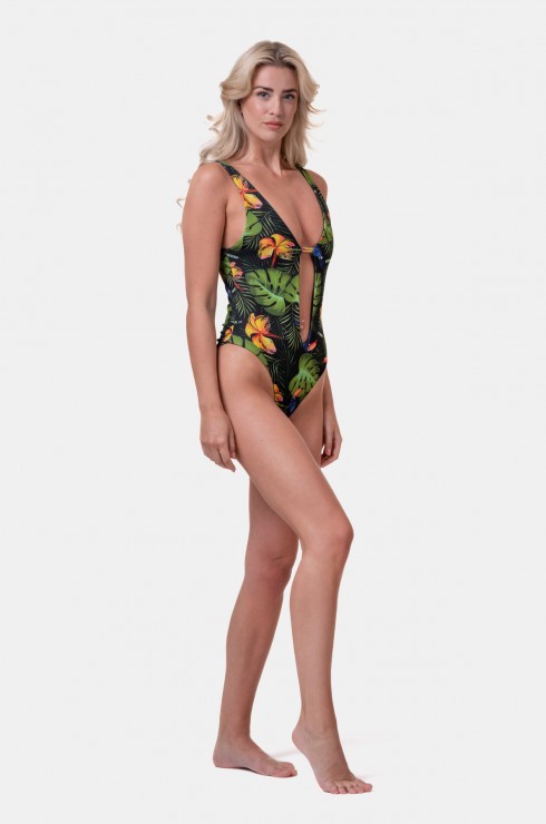 Купальник слитный Nebbia One-colour monokini 560 tr.green в Екатеринбурге  в Екатеринбурге 