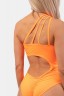 Купальник слитный Nebbia One Shoulder Asymmetrical Monokini 458 Orange