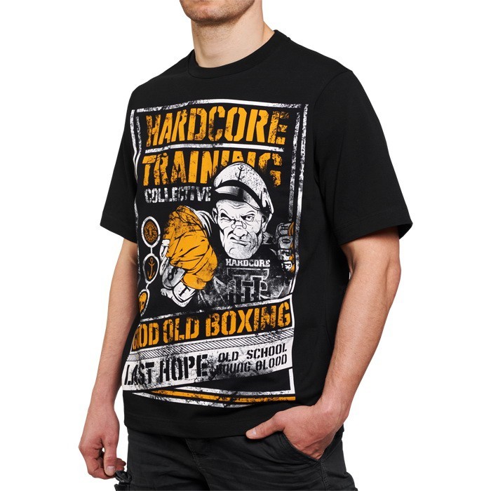 Футболка Hardcore Training Good Old Boxing Black Oversized Fit hctshirt0409 в Екатеринбурге  в Екатеринбурге 