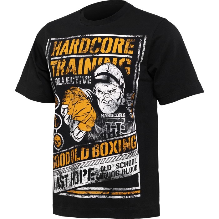 Футболка Hardcore Training Good Old Boxing Black Oversized Fit hctshirt0409 в Екатеринбурге  в Екатеринбурге 