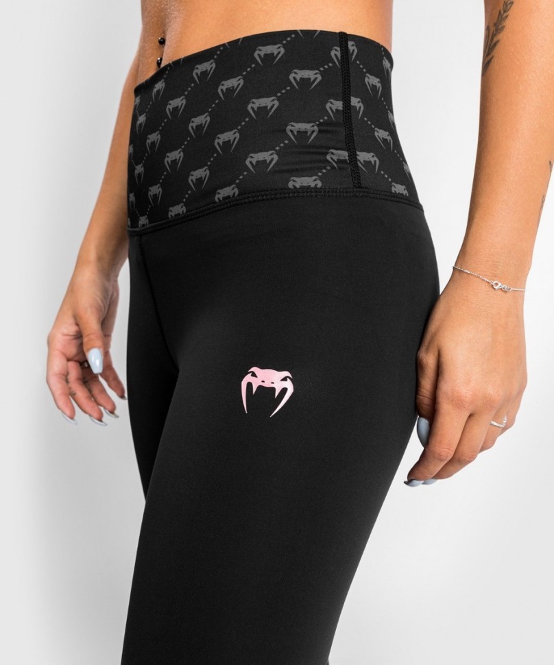 Леггинсы Venum Monogram 7/8 Leggings - Black/Pink Gold Ven04581-537 в Екатеринбурге  в Екатеринбурге 