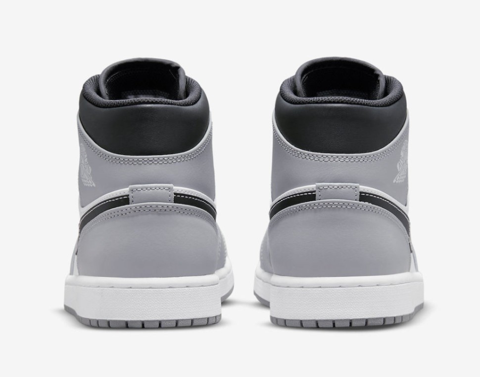 Nike AIR JORDAN 1 MID LIGHT SMOKER GREY 554724 078 26 990 IQON.RU