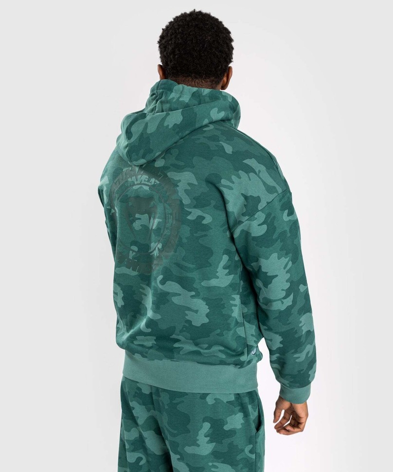 Толстовка Venum Vortex XL Men's Hoodie - Turquoise Camo VEN05218-640 в Екатеринбурге  в Екатеринбурге 