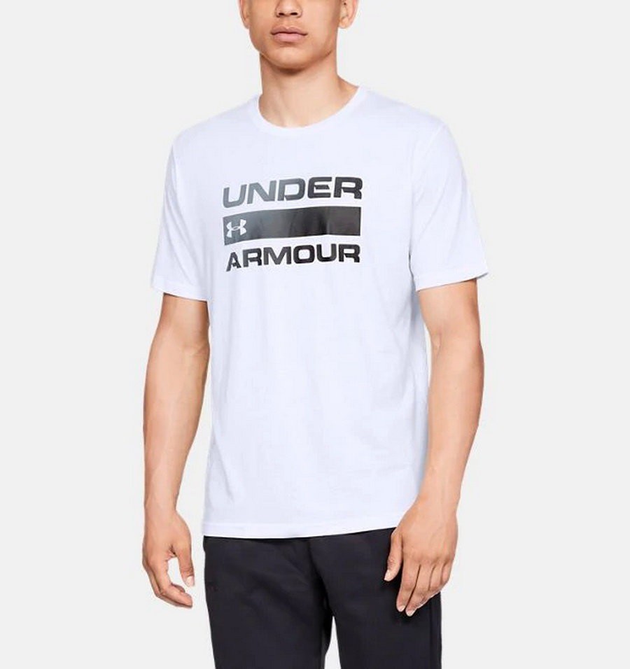 Футболка Under Armour Team Issue Wordmark Graphic Charged Cotton ® SS 1329582-100 в Екатеринбурге  в Екатеринбурге 