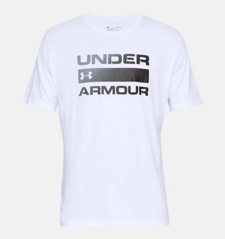 Under Armour Team Issue Wordmark Graphic Charged Cotton SS 1329582 100 3 790 IQON.RU