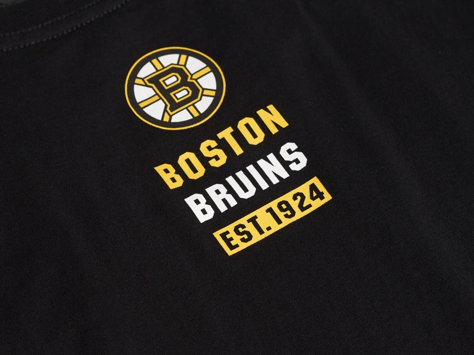Футболка ATRIBUTIKA&CLUB Boston Bruins, черн. 31820 в Екатеринбурге  в Екатеринбурге 