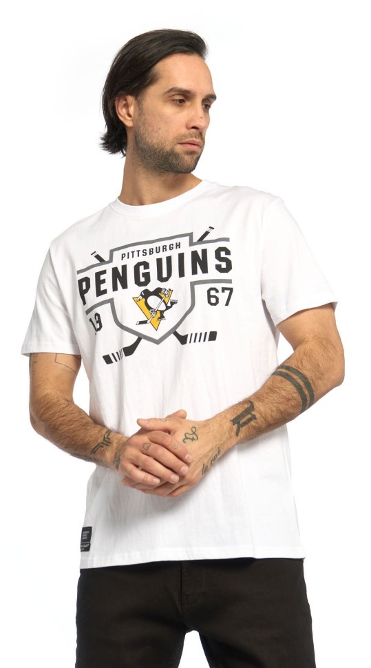 Футболка ATRIBUTIKA&CLUB Pittsburgh Penguins, бел. 31950 в Екатеринбурге  в Екатеринбурге 