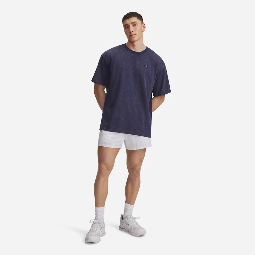 Футболка Under Armour UA M HW OS LOGO WASH SS 1389147-403 в Екатеринбурге в Екатеринбурге