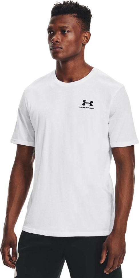 Футболка Under Armour Sportstyle Left Chest Logo SS 1326799-100 в Екатеринбурге  в Екатеринбурге 