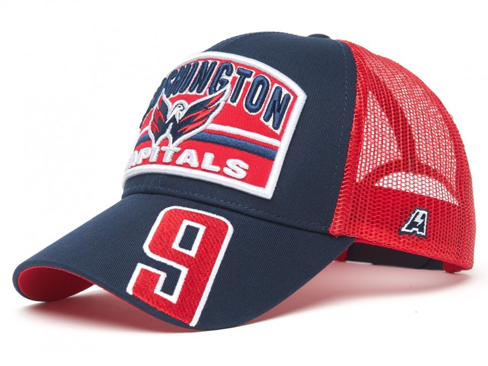 Бейсболка ATRIBUTIKA & CLUB Washington Capitals №9, син.-красн. 31439 в Екатеринбурге  в Екатеринбурге 
