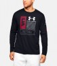 Футболка с длинным рукавом Under Armour UA MULTI LOGO LS 1351623-001 в Екатеринбурге  в Екатеринбурге 