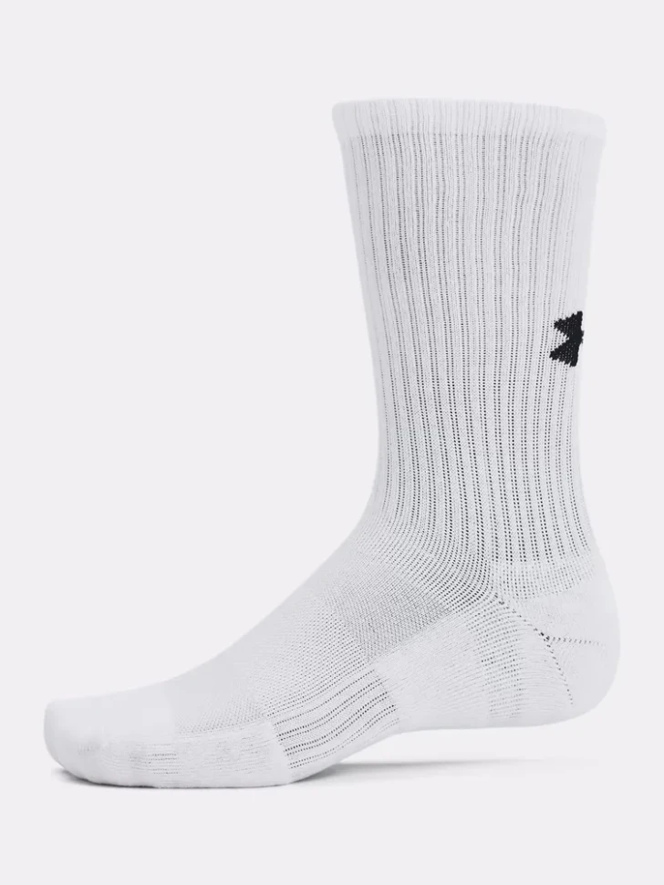 Носки (3 пары) Under Armour Unisex UA TC 3pk Crew 1386311-100 в Екатеринбурге в Екатеринбурге