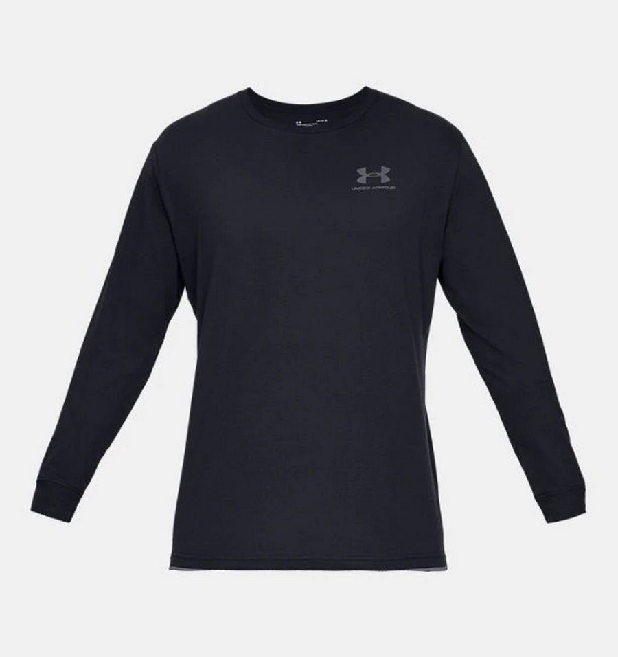 Футболка Under Armour с длинным рукавом SPORTSTYLE LEFT CHEST LS 1329585-001 в Екатеринбурге  в Екатеринбурге 