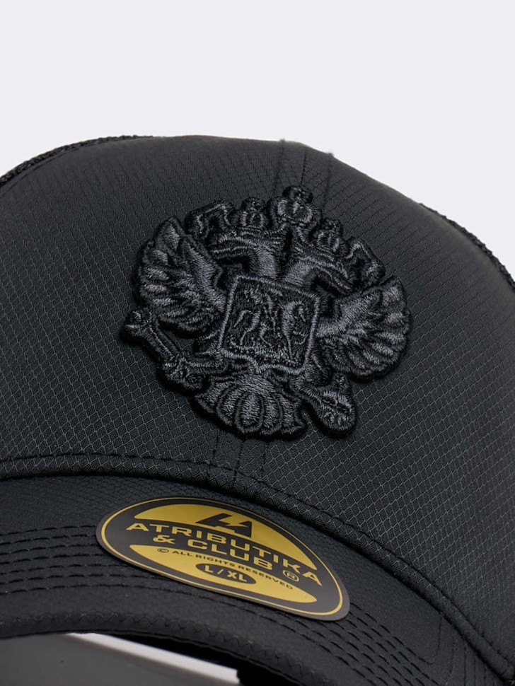 Бейсболка ATRIBUTIKA & CLUB Россия, черн. 10390 в Екатеринбурге  в Екатеринбурге 
