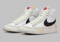 Кроссовки Nike Blazer Mid '77 Pro Club White Light Bone Black DQ7673-100 в Екатеринбурге  в Екатеринбурге 