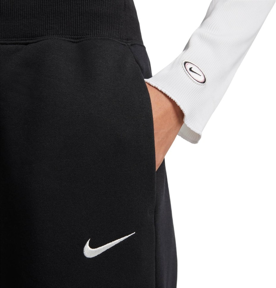 Брюки Nike W Nsw Phnx Flc Hr Pant Wide DQ5615-010 в Екатеринбурге  в Екатеринбурге 