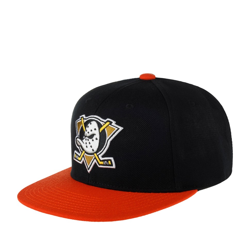 Бейсболка AMERICAN NEEDLE 42412B-AMD Anaheim Mighty Ducks 400 Series NHL (черн оранж) 06-960-85-00 в Екатеринбурге в Екатеринбурге
