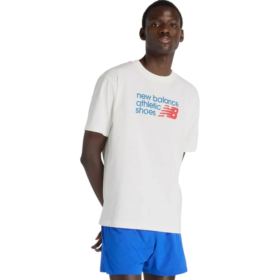 Футболка New Balance Athletics Premium Relaxed Chest Logo T-Shirt MT51900-SST
