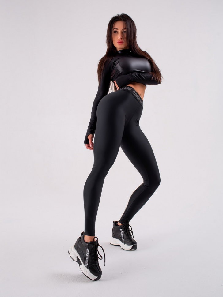Лосины Bona Fide: Bona GoldStandard "Black" BFL-037-0Goldblack в Екатеринбурге  в Екатеринбурге 