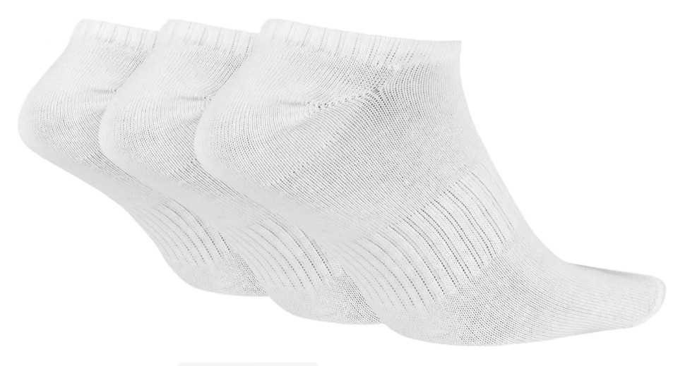 Носки Nike U Nk Everyday Ltwt Ns 3Pr white 3 пары SX7678-100 в Екатеринбурге  в Екатеринбурге 