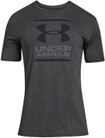 Футболка Under Armour UA GL Foundation SS T Charcoal Medium Heather / Graphite / Black 1326849-019 в Екатеринбурге  в Екатеринбурге 