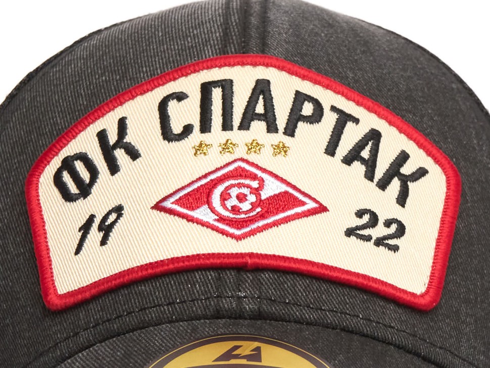 Бейсболка ATRIBUTIKA & CLUB ФК Спартак, черн. 120382 в Екатеринбурге  в Екатеринбурге 