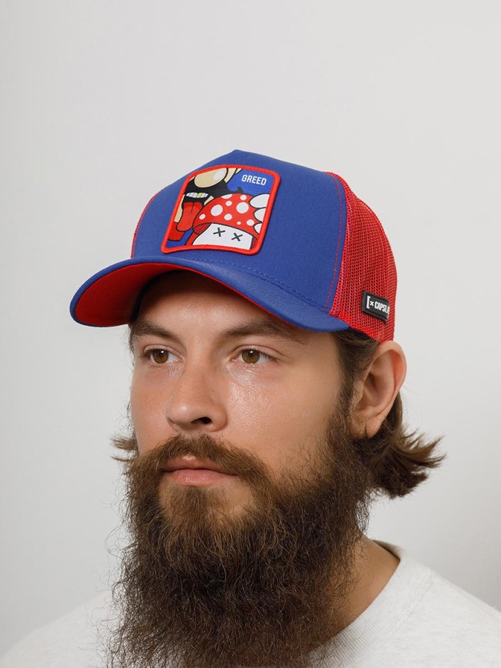 Бейсболка CAPSLAB Pop Icons Mario CL/0/1/CAS2/MUS2 (синий - красный) 88-517-28-00 в Екатеринбурге в Екатеринбурге