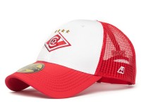 Бейсболка ATRIBUTIKA & CLUB ФК Спартак, бел.-красн. 120450 в Екатеринбурге  в Екатеринбурге 