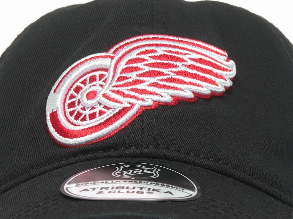 Бейсболка ATRIBUTIKA & CLUB Detroit Red Wings, черн. 31561 в Екатеринбурге  в Екатеринбурге 