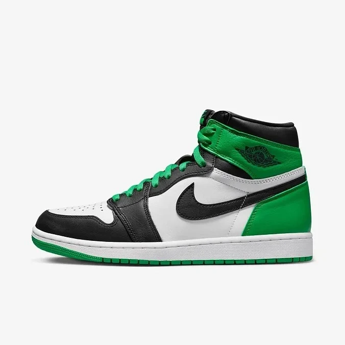 Кроссовки Nike AIR JORDAN 1 RETEO HIGH OG  BLACK AND LUCKY GREEN DZ5485-031 в Екатеринбурге  в Екатеринбурге 