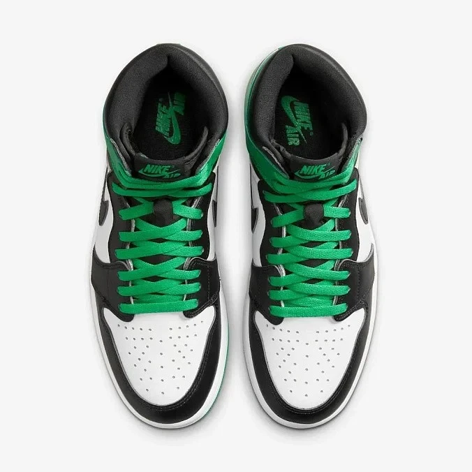 Кроссовки Nike AIR JORDAN 1 RETEO HIGH OG  BLACK AND LUCKY GREEN DZ5485-031 в Екатеринбурге  в Екатеринбурге 