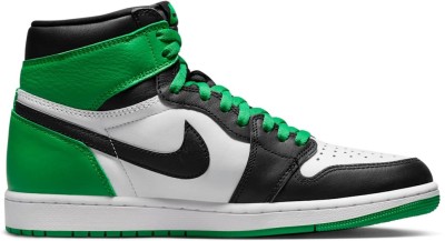 Кроссовки Nike AIR JORDAN 1 RETEO HIGH OG  BLACK AND LUCKY GREEN DZ5485-031