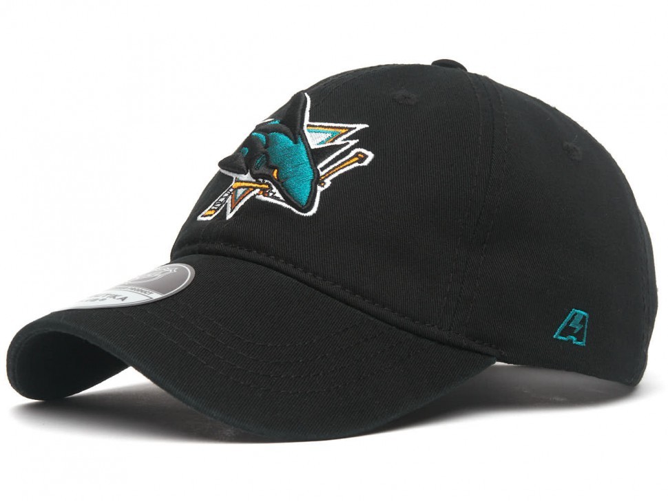 Бейсболка ATRIBUTIKA & CLUB San Jose Sharks, черн. 31645 в Екатеринбурге  в Екатеринбурге 