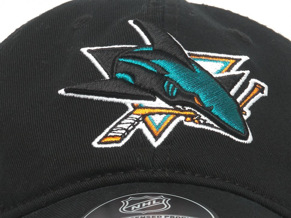 Бейсболка ATRIBUTIKA & CLUB San Jose Sharks, черн. 31645 в Екатеринбурге  в Екатеринбурге 