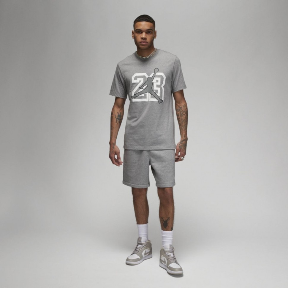 Футболка Nike Jordan Flight Essentials Tee grey FB7394-091 в Екатеринбурге  в Екатеринбурге 
