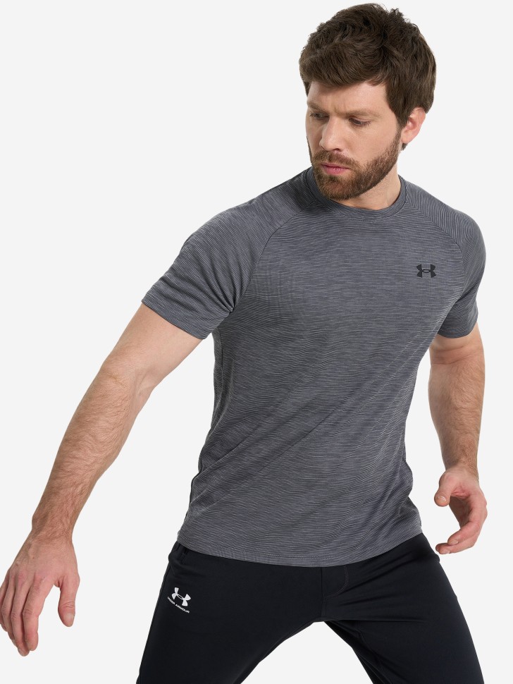 Футболка Under Armour UA Tech Textured SS 1382796-025 в Екатеринбурге  в Екатеринбурге 