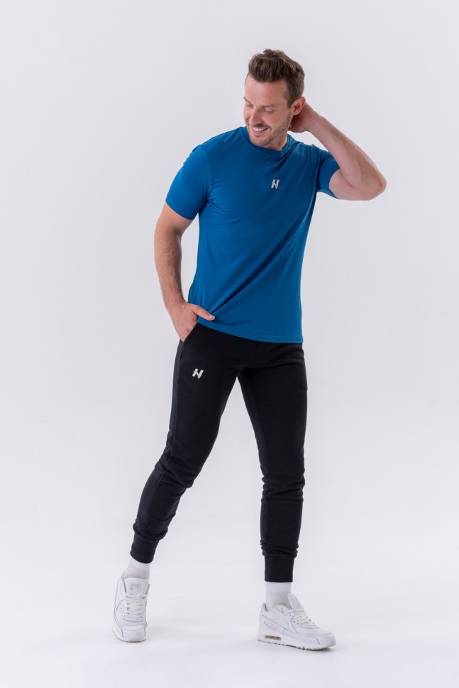 Футболка Nebbia Classic T-shirt “Reset” 327 Blue в Екатеринбурге  в Екатеринбурге 