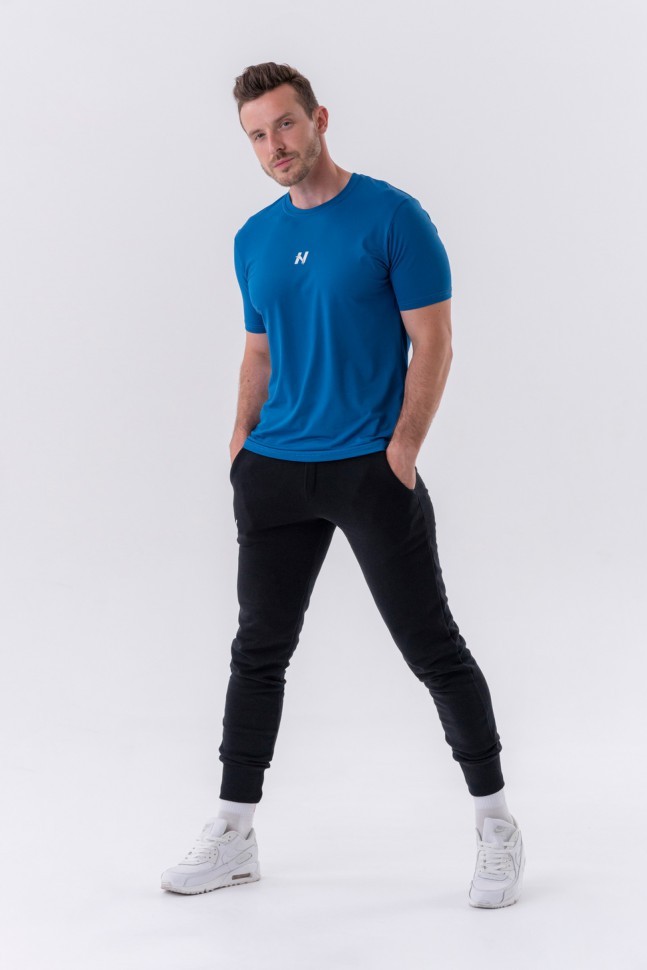 Футболка Nebbia Classic T-shirt “Reset” 327 Blue в Екатеринбурге  в Екатеринбурге 