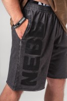 Шорты Nebbia Washed-off Gym Sweatshorts NO BS 367 Black в Екатеринбурге  в Екатеринбурге 
