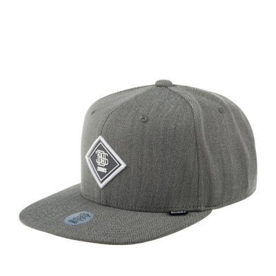 Бейсболка DJINNS 6P SB Fine Herringbone (серый) 50-165-08-00