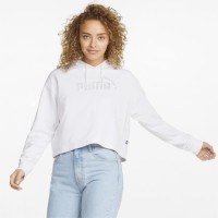 Толстовка Puma ESS+ Metallic Logo Cropped Hoodie TR 84830502 в Екатеринбурге  в Екатеринбурге 