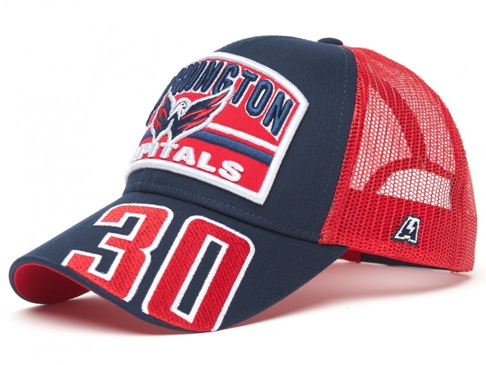 Бейсболка ATRIBUTIKA & CLUB Washington Capitals №30, син.-красн. 31441 в Екатеринбурге  в Екатеринбурге 