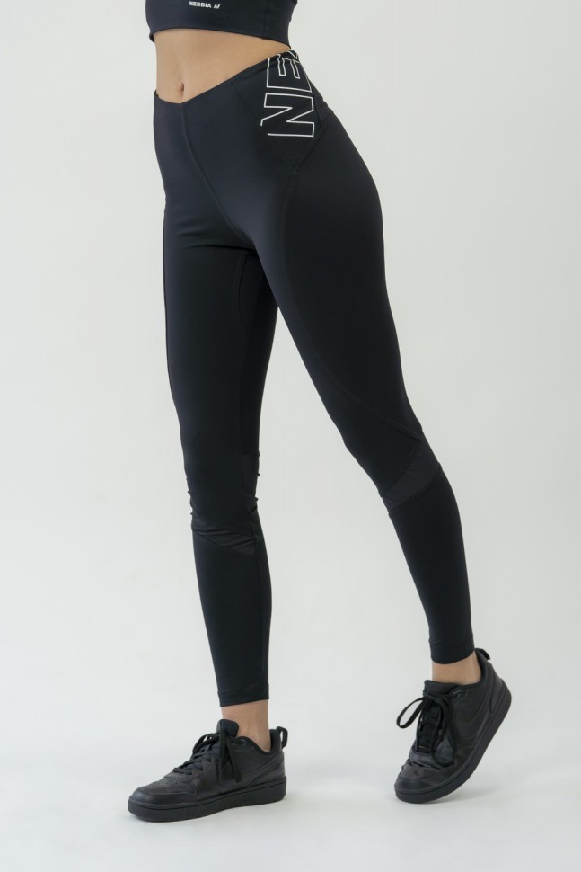 Лосины Nebbia 443 fit  activewear high-waist leggings black в Екатеринбурге  в Екатеринбурге 